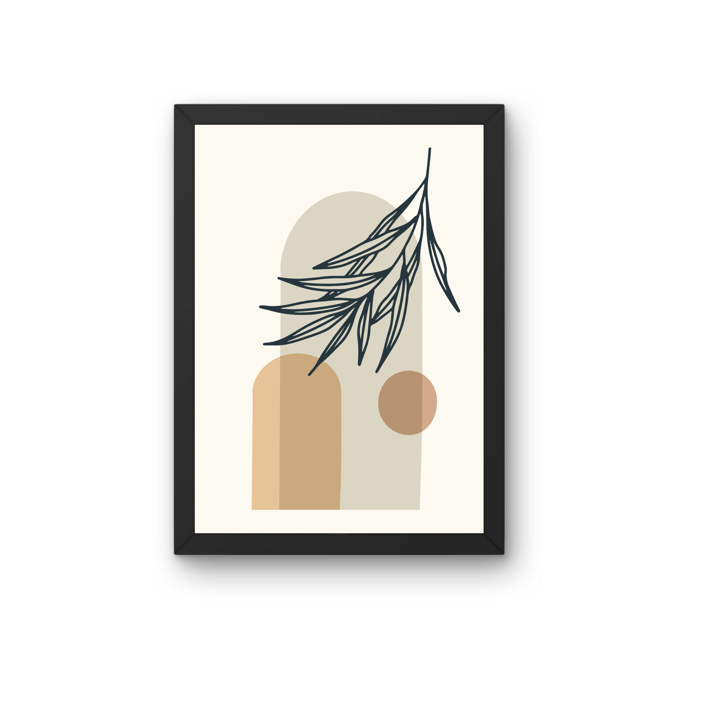 Botanical Branch Boho Wall Art | Minimal Nature Print