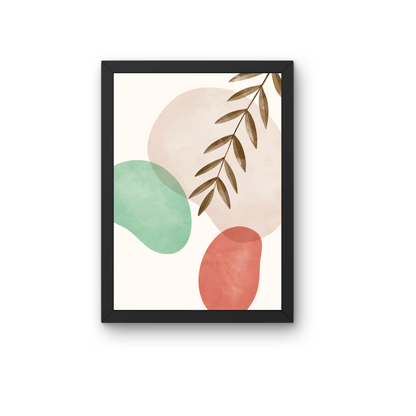 Olive Branch Boho Wall Art | Neutral Botanical Decor