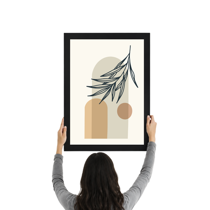 Botanical Branch Boho Wall Art | Minimal Nature Print
