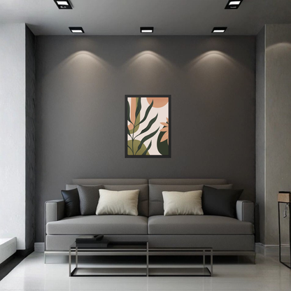 Tropical Botanical Boho Wall Art | Modern Leaf Decor Print
