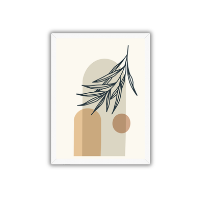Botanical Branch Boho Wall Art | Minimal Nature Print