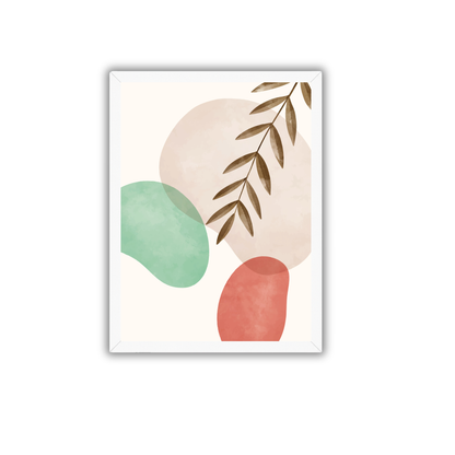 Olive Branch Boho Wall Art | Neutral Botanical Decor